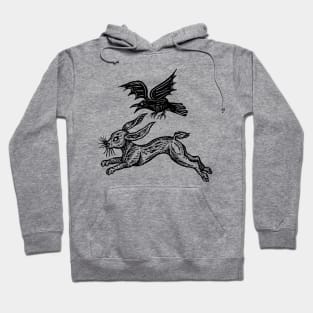 The Hare and the Raven Hoodie